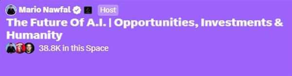 X Spaces 24/7 AI Host